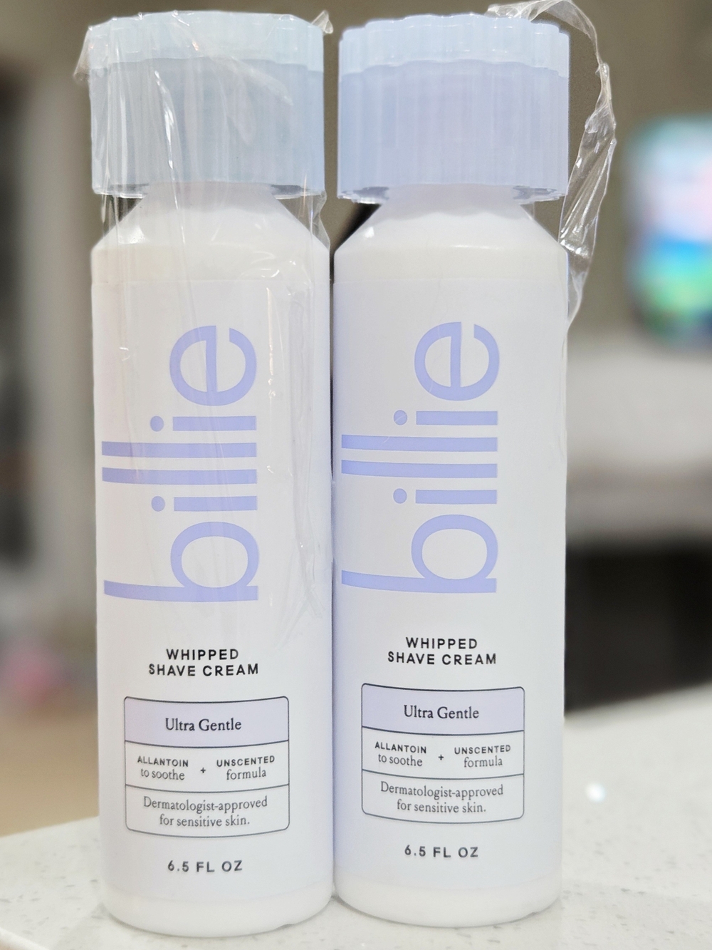 BILLIE Whipped Shave Cream - Ultra Gentle Unscented X2
